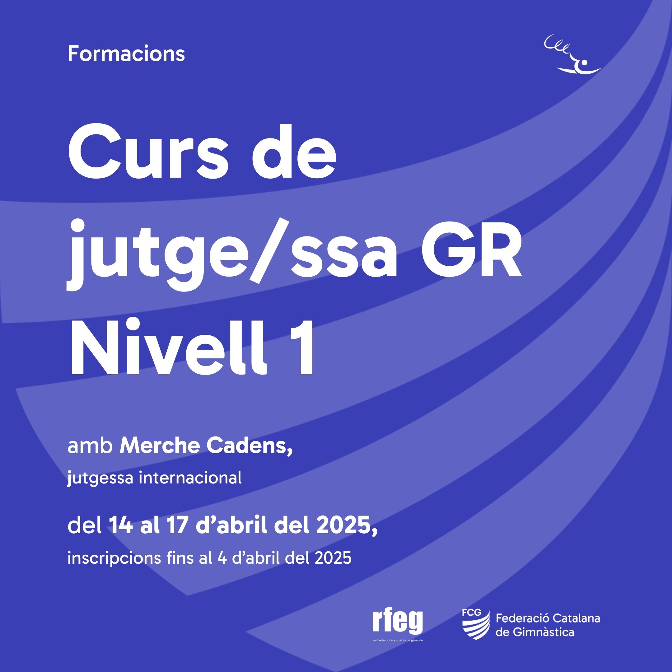 Cartell de Curs jutges/ses nivell 1 de gr